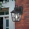 Designers Fountain Belmont 15.25in Black 1-Light Outdoor Line Voltage Wall Sconce, Bulb Not Included 34831-BK - alternate 2